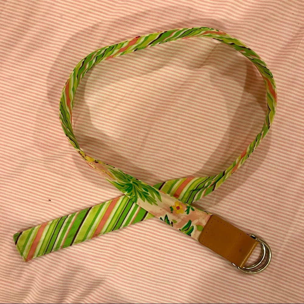 Lilly Pulitzer Cotton Reversible Belt